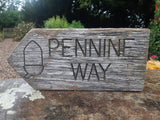 Pennine Way sign 2