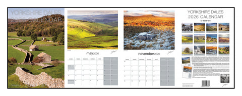 NEW! Yorkshire Dales 2026 Calendar by David Tarn