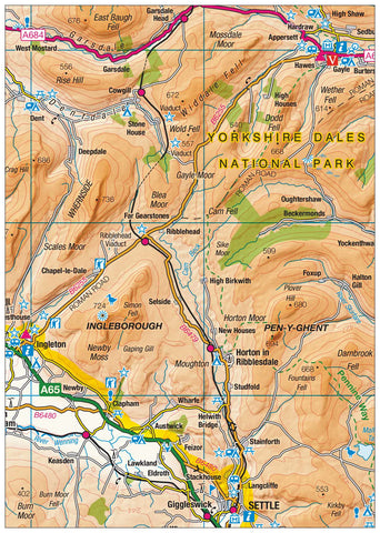 Three Peaks Ordnance Survey Jigsaw In A Tin - NEW!