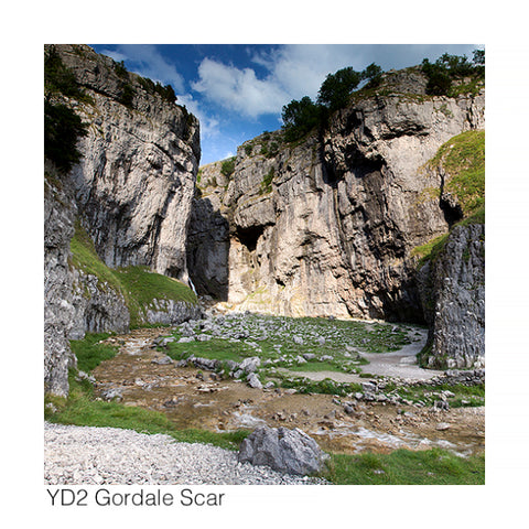 Gordale Scar Card - David Tarn Photography