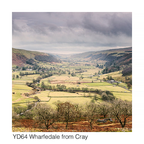 Wharfedale from Cray Card - David Tarn Photography