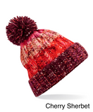 Corkscrew Pom Pom Beanie Hat (Various Colours)