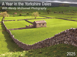 1 x Yorkshire Dales Calendar 2025 by Wendy McDonnell REDUCED