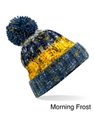 Corkscrew Pom Pom Beanie Hat (Various Colours)