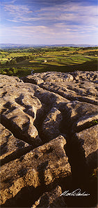 Karst Patterns at Malham Cove Card - by Mark Denton Photography