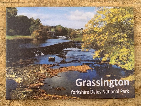 Image shows the River Wharfe near Grassington 