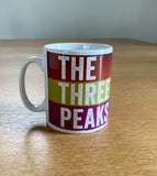 Three Peaks ceramic mug - NEW DESIGN